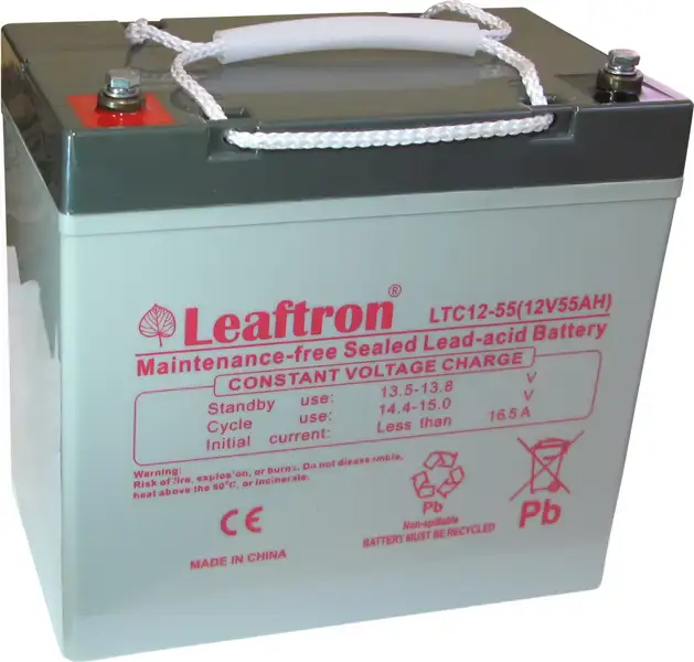 akumulátor Leaftron LTC12-55 (12V/55Ah)