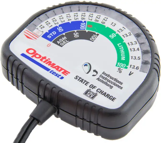 tester nabíjení akumulátoru Optimate Test TS126