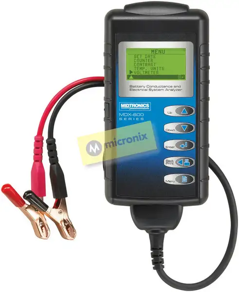 tester akumulátorů Midtronics MDX-655 bez tiskárny