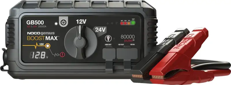 booster NOCO GB500 12V 2400A a 24V 1200A