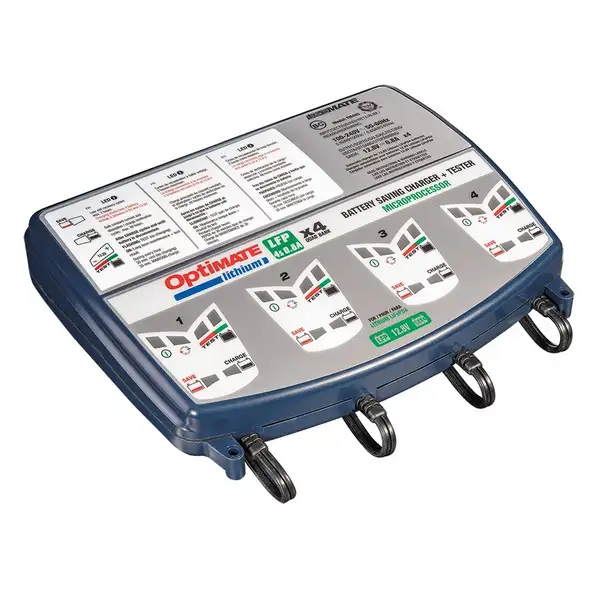 nabíječka OPTIMATE Lithium 4s Quad Bank (12V/0,8A) TM484
