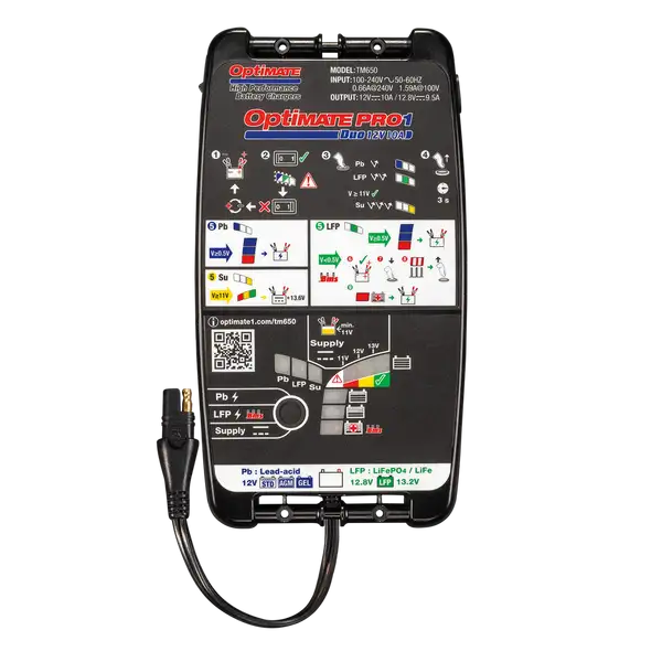 nabíječka OPTIMATE PRO 1 DUO (12V/10A) TM650