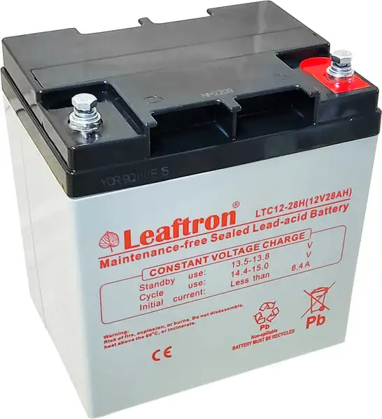 akumulátor Leaftron LTC12-28H (12V/28Ah)