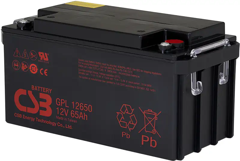 akumulátor CSB GPL12650I (12V/65Ah)