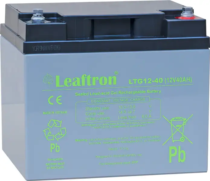 akumulátor Leaftron LTG12-40 gelový (12V/40Ah)