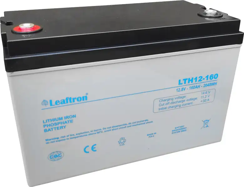 akumulátor Leaftron LTH12-160 Lithium (12V/160Ah)