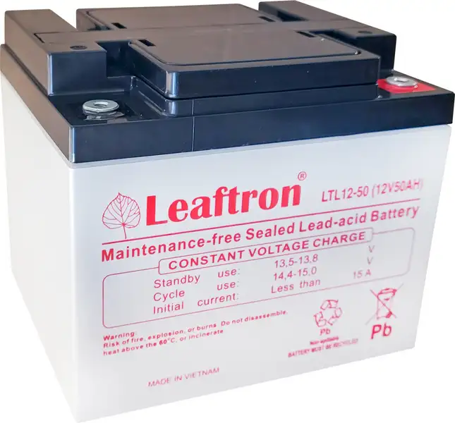 akumulátor Leaftron LTL12-50 (12V/50Ah)
