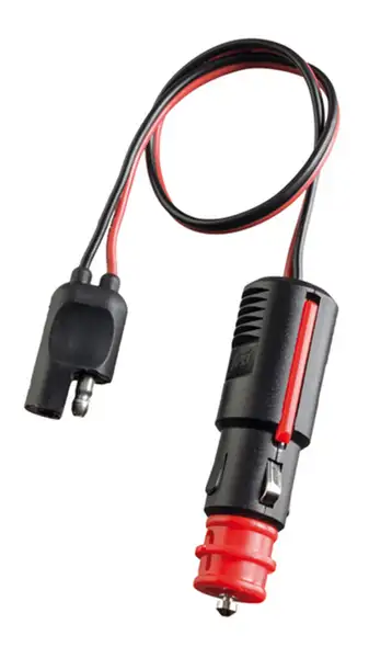 příslušenství k nabíječkám DECA – 12V DIN / zapalovač konektor (samec)