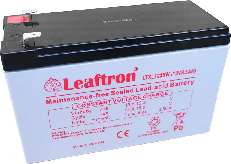 akumulátor Leaftron LTXL1235W (12V/8,5Ah)