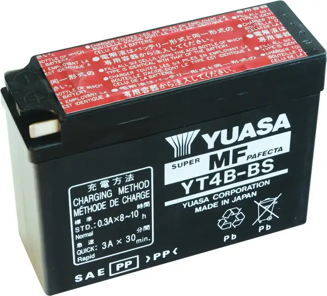 motobaterie YUASA YT4B-BS (12V 2,3Ah)
