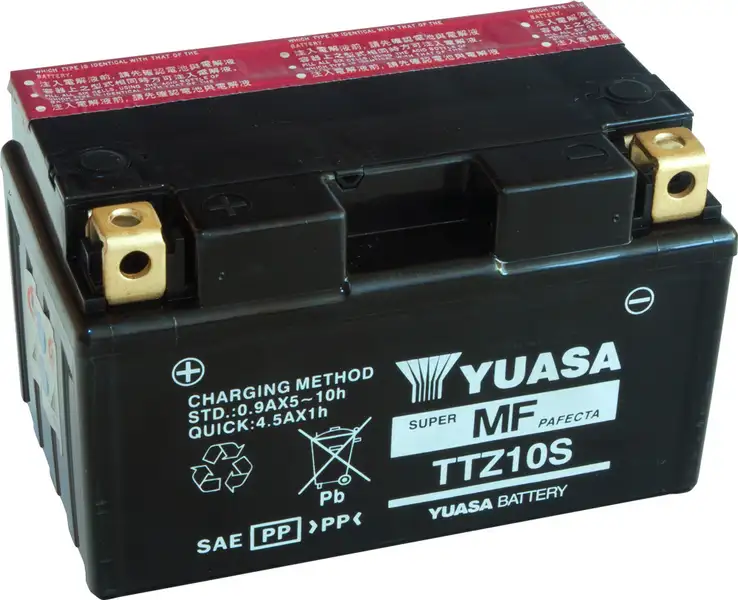 motobaterie YUASA TTZ10S-BS (12V 8,6Ah)