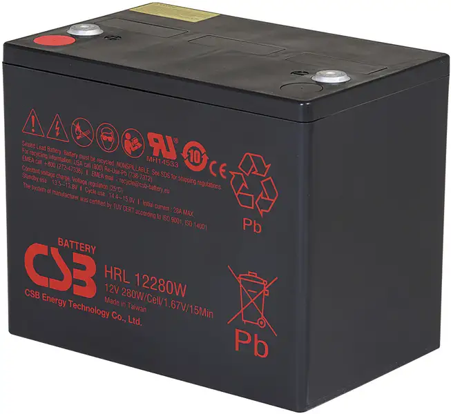 akumul&aacute;tor CSB HRL12280W (12V 64Ah)