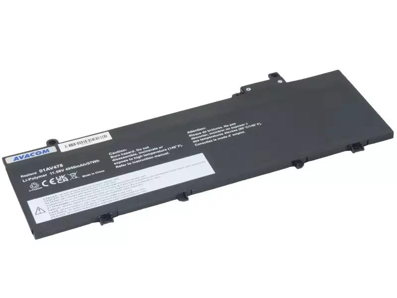 Lenovo ThinkPad T480S Li-Pol 11,58V 4950mAh 57Wh